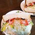 みちばたの花's cooksnap of when they made アボカドとスモークサーモンのサンドイッチ.