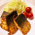 aH8w8's cooksnap of when they made サバのカレー粉焼き.