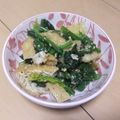 きらり流れ星's cooksnap of when they made ほうれん草の揚げ胡麻和え.