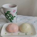 クックNC6FM1☆'s cooksnap of when they made 紅白饅頭.