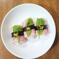 やなぎだまこ's cooksnap of when they made いろいろ巻いて変わり握り寿司♡.