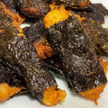 ほり♪'s cooksnap of when they made モチふわ【山芋（やまと芋）の磯辺揚げ】.