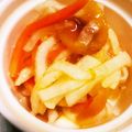 ちーずけぇき☆'s cooksnap of when they made おせち料理に　干し柿入りなます.