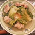 えそそそ's cooksnap of when they made 白菜と鶏モモ肉のスープ.