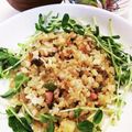 クックE662AA☆'s cooksnap of when they made ポイント2つだけでパラパラ炒飯.