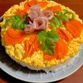 ＊＊もっさん＊＊'s cooksnap of when they made お祝いの日に、ケーキ寿司♪.