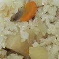★なおなおっち☆'s cooksnap of when they made ＊筑前煮リメイク！かしわ飯＊.
