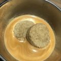 Yokchina's cooksnap of when they made 叔母の不思議なお餅の食べ方コーヒー★ココア.