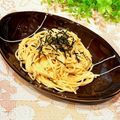 なつき☆ミ's cooksnap of when they made 簡単❣うちの明太子パスタ(*´╰╯`๓).