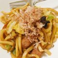 クックTLB4XI☆'s cooksnap of when they made めんつゆ＆ソースで♪焼きうどん.