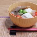 Yukiまむ's cooksnap of when they made 鳥団子のお味噌汁.