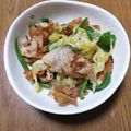 ﾁｲﾁｬﾝﾏﾏ's cooksnap of when they made ほうれん草とカリカリちゃん.