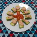 pitachan1's cooksnap of when they made 簡単！きゅうりの明太マヨボート(^O^).