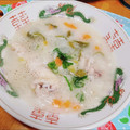 hanemakoo's cooksnap of when they made 簡単！炊飯器で参鶏湯風お粥.