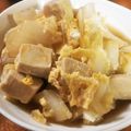 低カロ探検隊's cooksnap of when they made 白菜＆こうや豆腐の卵とじ ♪♪.