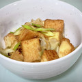 キンプリ's cooksnap of when they made 厚揚げで　シンプル☆ネギ炒め.