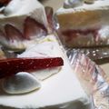 ぽんぽこ♩'s cooksnap of when they made 苺のヨーグルトケーキ✾フレジェ風.