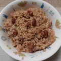 akoreana's cooksnap of when they made 長岡赤飯.