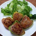 さくらスキップ's cooksnap of when they made ピーマンの肉詰め.