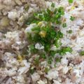 ペロリさとし's cooksnap of when they made 簡単☆挽き肉レタスチャーハン.