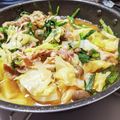 あやぴぃ♡'s cooksnap of when they made ホットプレートde食べ過ぎ危険！鉄板鍋♪.
