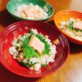 ❀akiko❀'s cooksnap of when they made ［鮭と大葉 さっぱりレモン 混ぜ寿司］.