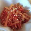 kashikon's cooksnap of when they made 簡単に♪かぼちゃのきんぴら.