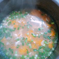 ひなた１０１６'s cooksnap of when they made 卵とトマトの中華スープ.