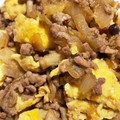 えらちか's cooksnap of when they made 豚ひき肉と卵のオイスターソース炒め.