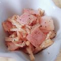 kashikon's cooksnap of when they made えのきとベーコンのポン酢蒸し.
