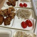まり餅's cooksnap of when they made お弁当リメイク！レンジで鶏唐揚げ甘酢あん.