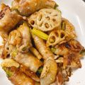 みつま0205's cooksnap of when they made アスパラ豚バラ巻き＆レンコン.
