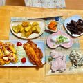 komutatata's cooksnap of when they made ファミマのチーズナゲットdeピザ！.