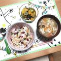 さるぱんだ's cooksnap of when they made 簡単朝ごはん♡しば漬けしらす丼.