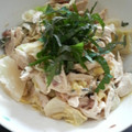 やきそばパン☆'s cooksnap of when they made 鶏ささみのさっぱり梅しそ和え.