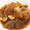 ピング〜's cooksnap of when they made 大根と挽肉のオイスターソース炒め。.