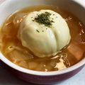 大減量成功ママ's cooksnap of when they made チーズがとろ～り♪丸ごと玉葱スープ☆.