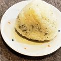 ajyuly's cooksnap of when they made 激背徳飯！バター醤油おにぎり.