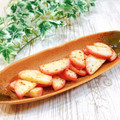 Satoco❋'s cooksnap of when they made 炒め30秒✿ユズ胡椒マヨかまぼこ炒め.