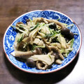 KAKO_KAKO's cooksnap of when they made きのこと水菜の和風サラダ✿.