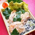 serafin's cooksnap of when they made ホタテとホウレン草のクリーム煮！.