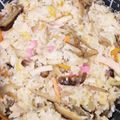 ちかぱる's cooksnap of when they made お節の残り物で炊き込みご飯.