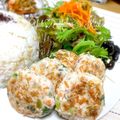 YUH♡ママ's cooksnap of when they made 鶏ミンチとえのきのさっぱり焼き♪.