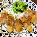OTO☆HANA's cooksnap of when they made お正月に余ったお餅で♪豚肉のお餅巻き♪.