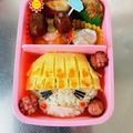 とむとむあき's cooksnap of when they made 鬼滅の刃　善逸キャラ弁　ぜんいつ.