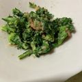 くまみほ99's cooksnap of when they made 春菊のたらこマヨネーズ和え.