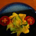 むさんママ's cooksnap of when they made 生で食べよう♡ズッキーニのりぼんサラダ.