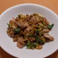 もんしゅしゅ's cooksnap of when they made 豚バラとチンゲンサイのオイスター炒め.