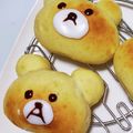 ÿusee's cooksnap of when they made リラックマのコーヒークリームパン♡.