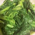 ふぁんころ's cooksnap of when they made 春です♫ 菜の花おひたし　辛子醤油で.